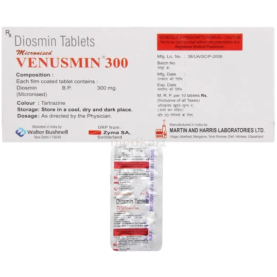 venusmin 300mg tablet 10's